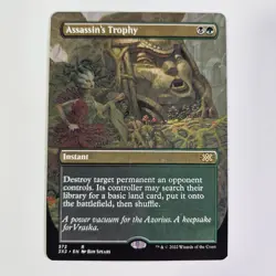 Assassin's Trophy Borderless Double Masters 2022 2X2 MTG - Image 1