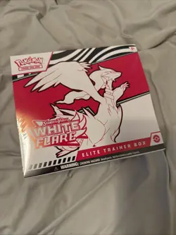 Pokemon TCG Scarlet Violet White Flare Elite Trainer Box - Image 1