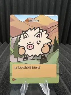 Primie (Primeape) #11 - PokieBubies V1 Unlimited Edition Fan Art - Pokemon - Image 1