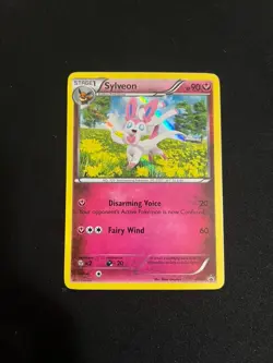 Pokemon Sylveon XY04 Holo XY Black Star Promo LP - Image 1