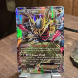 Pokemon Giratina EX XY Ancient Origins Ultra Rare Full Art Holo 57/98 HP170 - Image 1