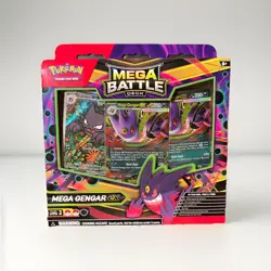 Mega Gengar Ex Pokemon TCG Mega Battle Deck Box Factory Sealed Coin Haunter NEW - Image 1