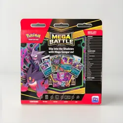 Mega Gengar Ex Pokemon TCG Mega Battle Deck Box Factory Sealed Coin Haunter NEW - Image 2