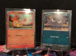 Pokemon ASCENDED HEROES Charmander & Gastly COSMO HOLO PROMOS 020 & 123 NM - Image 3