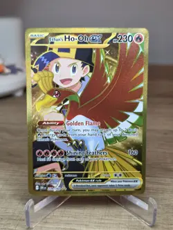 Ethan’s Ho-Oh ex Gold Secret Rare 239/182 Destined Rivals Pokemon Hyper Rare NM - Image 5