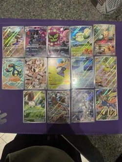 LOT OF 14 POKEMON ILLUSTRATION RARES DESTINED RIVALS, ASCENDED HEROES AND MORE - Image 1