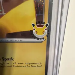 Pikachu 051/162 Pokemon Day 2026 Promo (Stamped Cosmo Holo) - Pokemon NM - Image 2