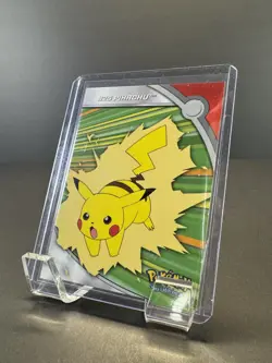 2000 Topps Pokemon Series 3 #HV6 #25 Pikachu TV Animation LP+ - Image 3