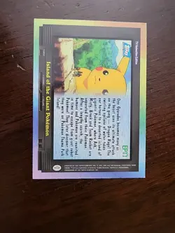 MP! Pokemon Topps EP17 Island of the Giant Pokemon TV Animation Blue Logo - Image 2