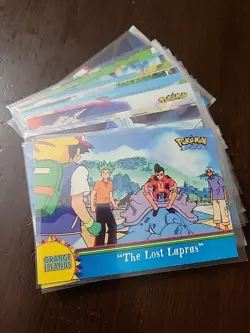 NM/LP Topps Pokemon NEAR COMPLETE SET ORANGE ISLAND OR1-OR19 Series 3 NOMANDARIN - Image 1