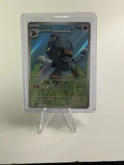 Golurk 123/086 Sv: Black Bolt Holo Illustration Rare 160HP Pokemon NM - Image 1