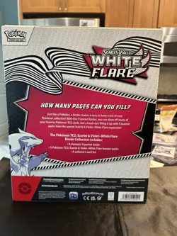 Pokemon TCG: Scarlet & Violet - WHITE FLARE Binder Collection NEW FACTORY SEALED - Image 2