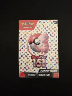 Pokemon TCG Scarlet and Violet 151 Booster Bundle New Sealed - Not Mint Box - Image 1