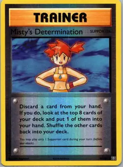 Pokemon TCG Mistys Determination 80/108 Evolutions Rev Holo NM - Image 1