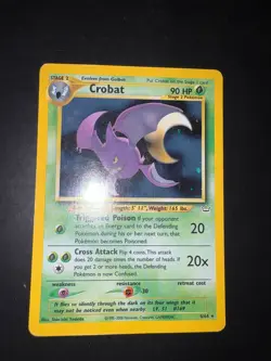 Pokemon TCG CROBAT 4/64 Neo Revelation - 2001 ENG Excellent - Image 2