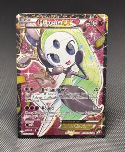 Pokemon TCG: Meloetta EX RC25/RC25 - Full Art - Legendary Treasures - *LP* - Image 1