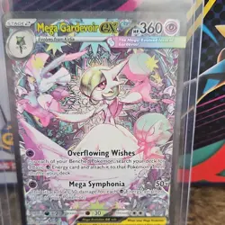 Mega Gardevoir EX Holo 178/132 Me01: Mega Evolution 360 HP Rare Pokemon TCG - Image 1