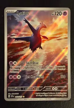Pokemon - 2024 - Latios - Surging Sparks - 203/191 - Illustration Rare - NM - Image 1
