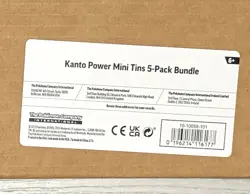 Pokemon TCG Kanto Power Mini Tin 5-Pack Bundle SEALED BRAND NEW UNOPENED - Image 3