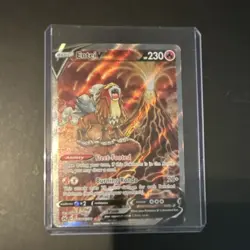 Pokemon Entei V GG36/GG70 Crown Zenith Ultra Rare Full Art Holo 230 HP - Image 1
