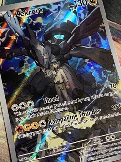 N’s Zekrom MEP 031 Ascended Heroes Promo NM- Black Star Pokemon TCG - Image 3