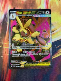 Mega Lopunny EX 115/094 NM Full Art Ultra Rare Phantasmal Flames Pokemon TCG - Image 1