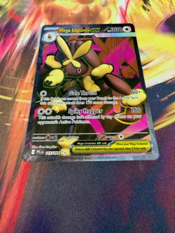 Mega Lopunny EX 115/094 NM Full Art Ultra Rare Phantasmal Flames Pokemon TCG - Image 2