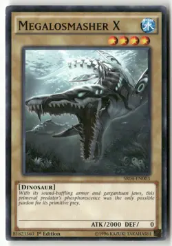 #SR04-EN003 - Megalosmasher X - 1st Ed WB1 C Lightly played - Image 1