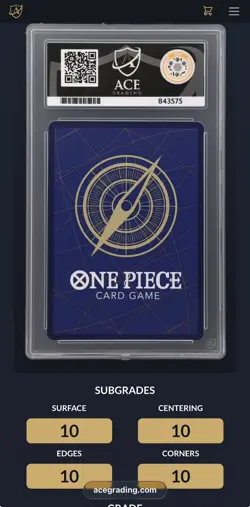 ACE 10 - One Piece - Monkey.D.Luffy - OP13-118 Ace OP13-119 & Sabo OP13-120 - Image 4