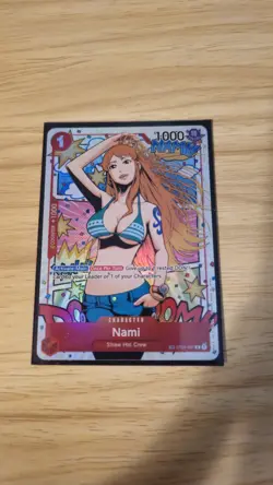 Nami One Piece ST01-007 Wings of the Captain OP06 Treasure Rare PSA 10 English - Image 1