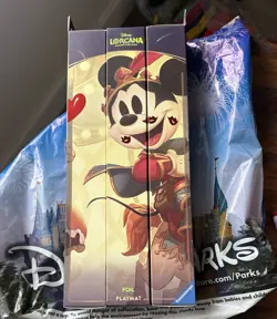Disney Lorcana Mickey Mouse Foil Playmat TCG Multicolor Exclusive to Parks - Image 1
