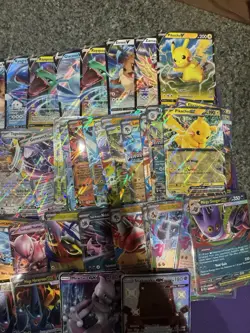 LOT OF 76 POKEMON CARDS EX V FULL ARTS SHINIES HIDDEN FATES GX - Image 3