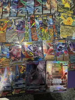 LOT OF 76 POKEMON CARDS EX V FULL ARTS SHINIES HIDDEN FATES GX - Image 4