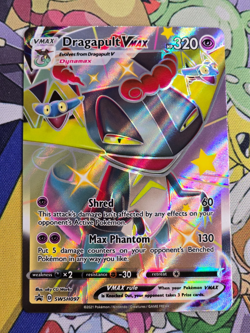 Dragapult VMAX Promo SWSH Sword & Shield Promo Cards SWSH097 NM Pokemon - Image 1