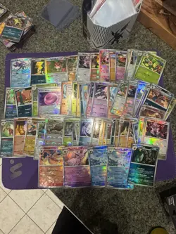LOT OF 69 POKEMON CARDS MASTERBALLS, POKEBALL REVERSES 151, PALDEAN FATES ETC - Image 1
