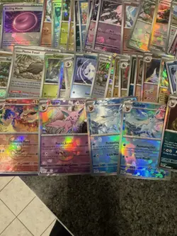 LOT OF 69 POKEMON CARDS MASTERBALLS, POKEBALL REVERSES 151, PALDEAN FATES ETC - Image 5