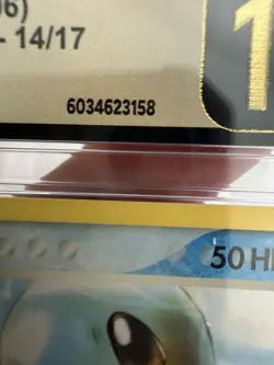 2006 CGC PRISTINE 10 Pokemon Card Squirtle Pop Series 4 14/17 NM-MT - Image 5