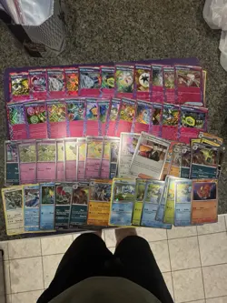 LOT OF 57 POKEMON CARDS ACE SPECS, SWORD AND SHIELD, SCARLET VIOLET PROMOS HOLOS - Image 1