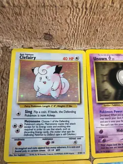 Huge Collection Lot of Pokemon Cards WOTC Era 1999 Wizards + Clefairy Holo 5/102 - Image 2