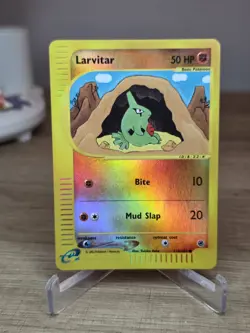 Larvitar 116/165 Reverse Holo Expedition Pokemon Card - Image 5