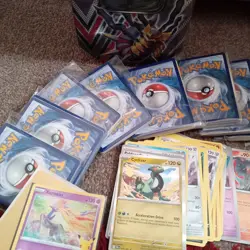 Pokemon Cards Bundle 200 + tin Holos Rev Holo's TCG FREE POSTAGE - Image 5