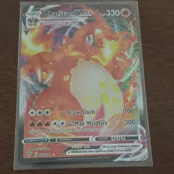 Pokemon Charizard VMAX Darkness Ablaze Full Art Holo Rare 020/189 VMAX Card - Image 1