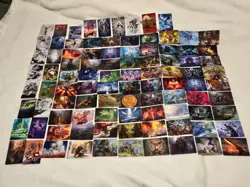 MTG Lot of 95 ART SERIES Cards -NO DOUBLES-Some Gold Signatures - Image 1