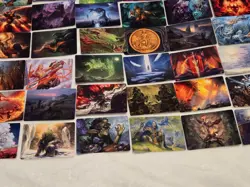 MTG Lot of 95 ART SERIES Cards -NO DOUBLES-Some Gold Signatures - Image 3