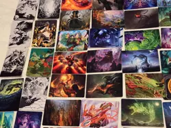 MTG Lot of 95 ART SERIES Cards -NO DOUBLES-Some Gold Signatures - Image 5
