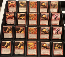 MTG 40-Card Deck Pack – Mono Red Self-Sacrifice Elementals+Burn | Just Add Lands - Image 1