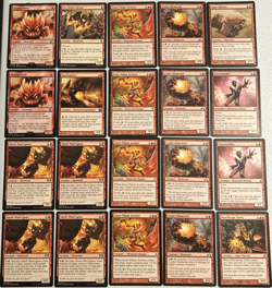 MTG 40-Card Deck Pack – Mono Red Self-Sacrifice Elementals+Burn | Just Add Lands - Image 3