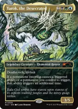 Yarok, the Desecrated -Foil Light Play MTG Secret Lair Countdown Kit - Image 1