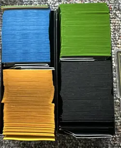 MTG Warhammer 40k Commander Decks Set of 4 double sleeved - Image 3