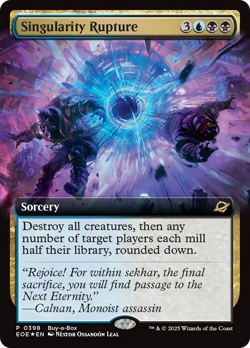 Singularity Rupture (FOIL) x1 - MTG Edge of Eternities EOE #398 - Image 1